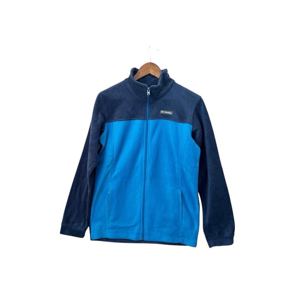 Columbia Steens Mountain Full Zip 2.0 Fleece Jacket XL Blue‎ Navy